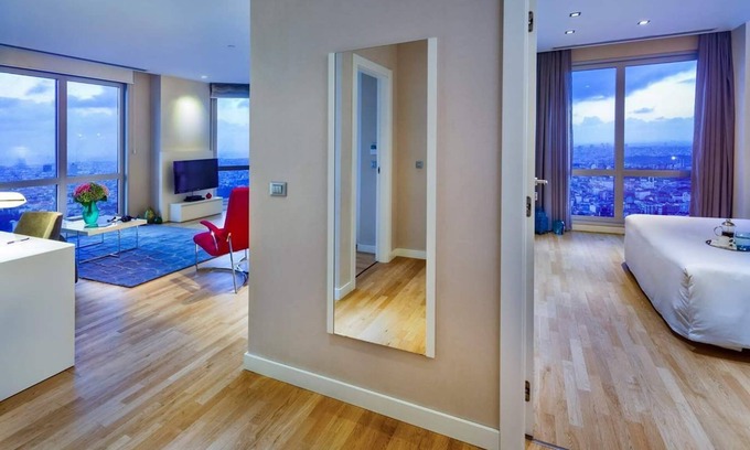 Sisli Apartment | Sisli Bomonti 42. Floor Full Sea View Central Location