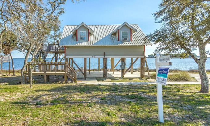 Carrabelle House | Sitting On The Sound is a great place to just sit back and relax.