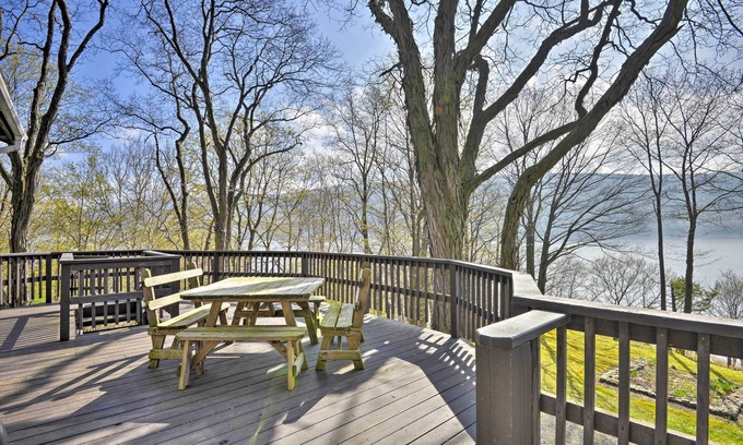 Homer House | Skaneateles Lake Home: Water Views & Private Beach