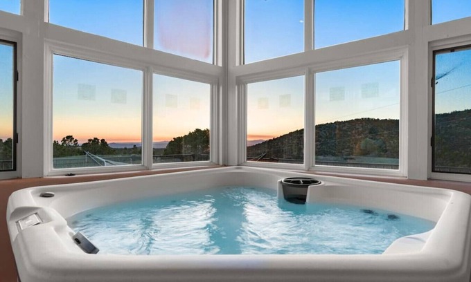 Santa Fe House | Ski Discounts! Pool, Spa, Views - Luxury Retreat