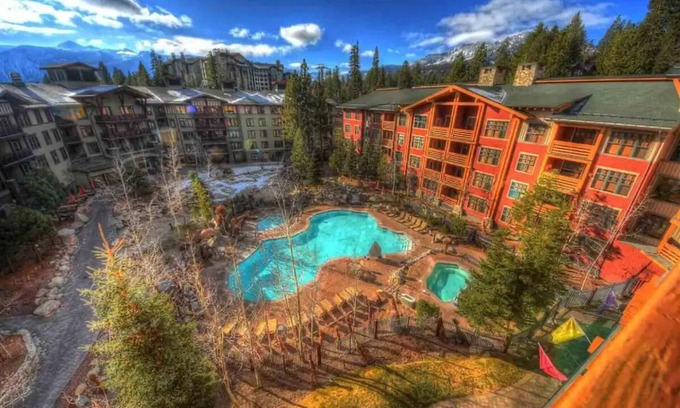 Mammoth Lakes Condo | Ski-in Mammoth Village Resort Hotel - Inside GSL - Cool Side with Parking!