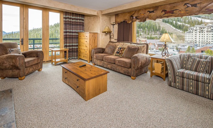Big Sky Condo | Ski in/out w/great views, amazing location & community pool/hot tub