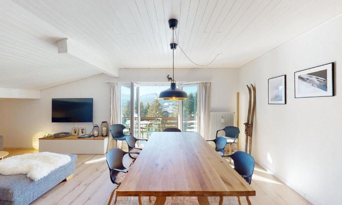 Valbella Apartment | Ski in-Ski out Apartment Luscheina-Lenzerheide