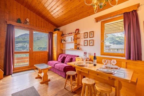 Meribel-Mottaret Apartment | Ski-In Ski-Out Apartment for 6 in Méribel Mottaret