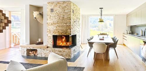 Parpan Apartment | Ski-in Ski-out-Apartment Mountain Nest Parpan