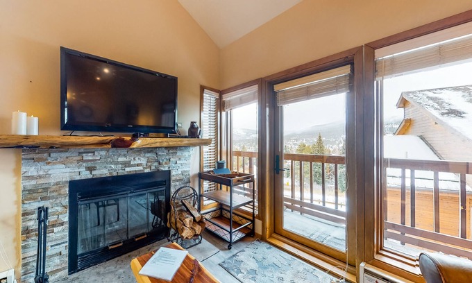 Four O'Clock Condo | Ski-in/ski-out retreat with wraparound decks, hot tubs, ski views