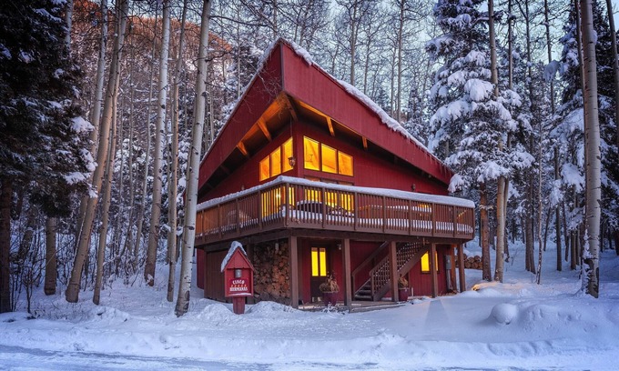 Taos Ski Valley House | Ski/in-Ski/out Mountain Family Home Sleeps 10
