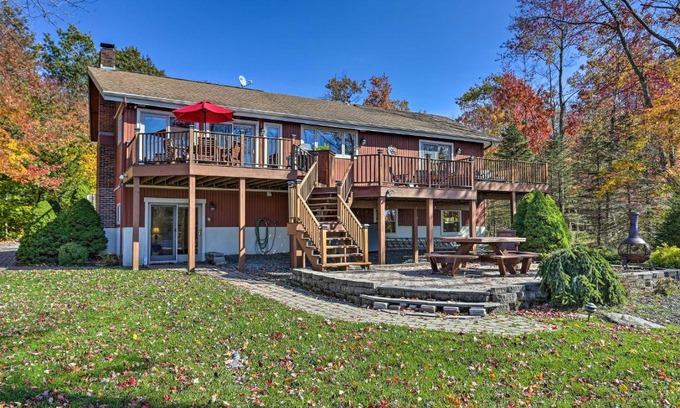 Locust Lake Village House | Ski, Swim and Relax Waterfront Haven on Pines Lake!