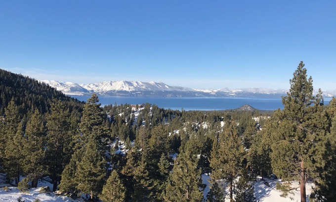 Tahoe Village Condo | Skiers and sunset lovers