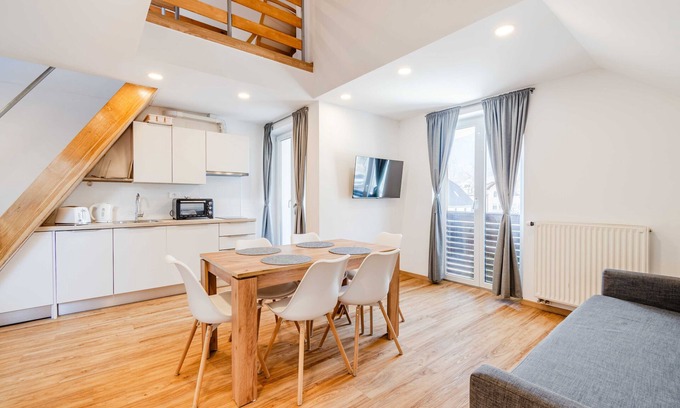 Bovec Apartment | Skok Duplex Apartment with Mountain view in Bovec