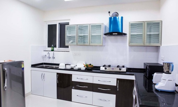 Banjara Hills House | SKYLA Serviced Apartments - Lotus Pond