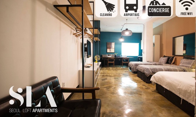 Jongno Apartment | ★SLA★18. Family Suite Loft (Monthly Discount/DDP)