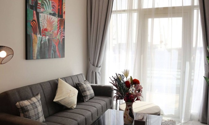 Masdar City Apartment | Sleek 1BR Oasis Hideaway in Masdar CIty