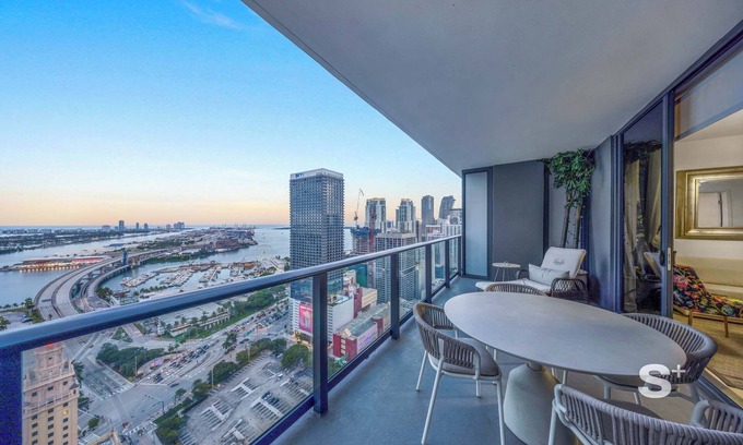 East Little Havana Apartment | Sleek Miami Downtown Condo with Water Views