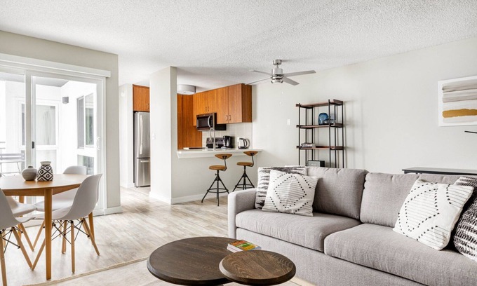 South Redondo Apartment | Sleek Redondo Beach 1BR w/Pool, Gym, 1 block from beach, by Blueground