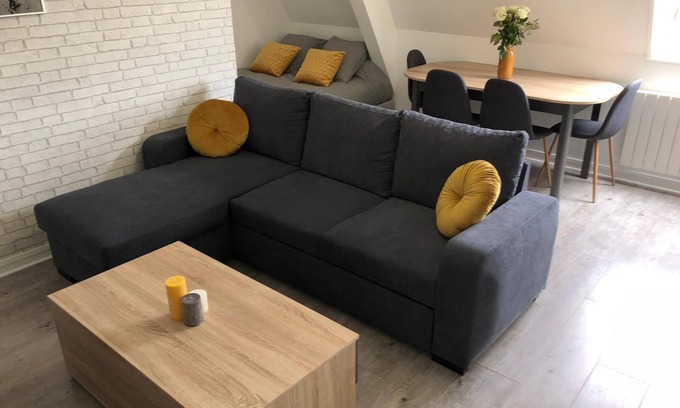 Tourgeville Apartment | Sleeps 4/pool/tennis 5mn beach