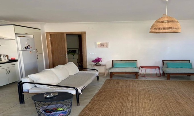 Datca City Center Apartment | Sleeps 4, Spacious Apartment with a Large Garden - AWZ 312