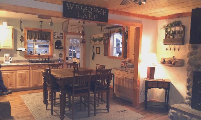 Dushore House | Sleepy Hollow Lodge pond front retreat with water views from every window