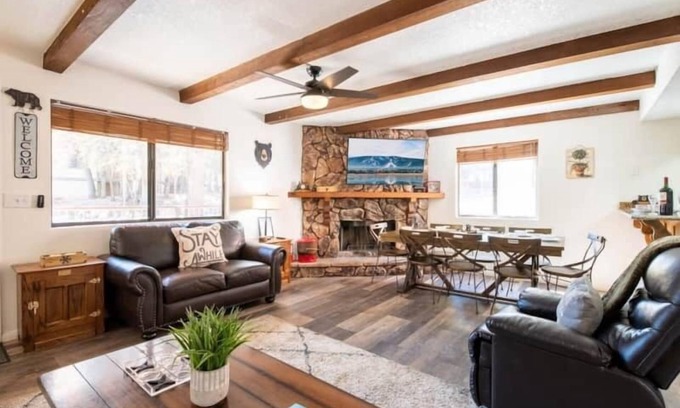 Summit Estates Ski Chalet | Slopeside Cabin B - Game room | Hot tub | Parking