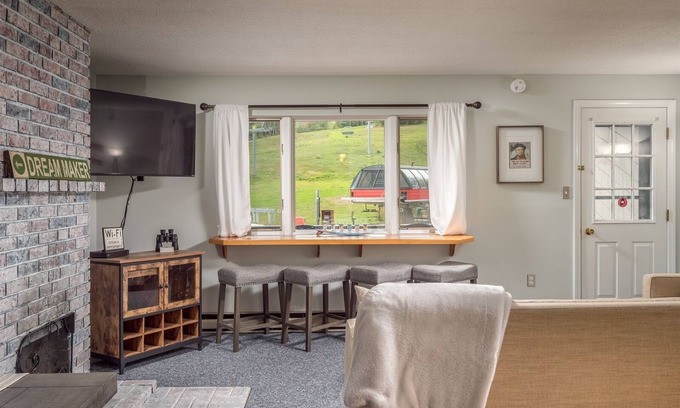 Sunday River Area House | Slopeside: Merrill Brook 1-C | 1 Bed, 1 Bath