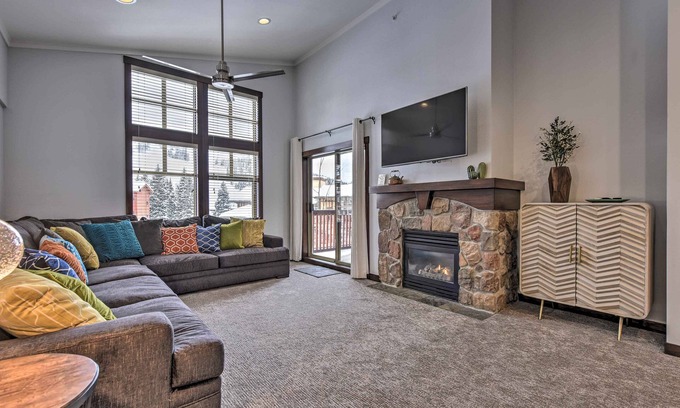 Salt Lake Mountain Resorts Condo | Slopeside Solitude Condo - Walk to Ski Lifts!