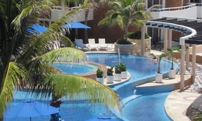 Playacar Fase I Apartment | SMACK DAB ON THE OCEAN! LUXURY PENTHOUSE DUPLEX CONDO, OCEAN VIEWS BOTH LEVELS!