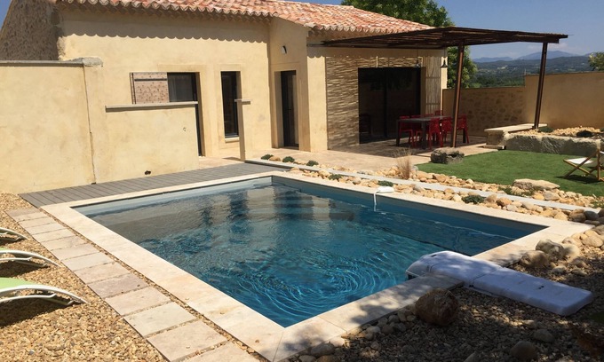 Saint-Roman-de-Malegarde House | Small air-conditioned villa with heated swimming pool
