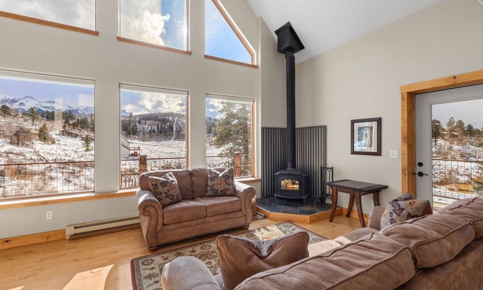 Elk Meadows House | Sneffels Retreat - Tranquil Getaway - Direct Views of Sneffels STR-1-2024-013