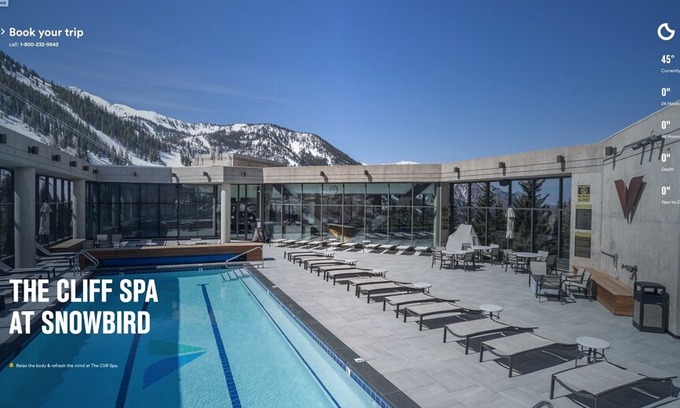 Salt Lake Mountain Resorts Apartment | Snowbird Cliff Club Ski in Ski Out Condo Pres. Day Week