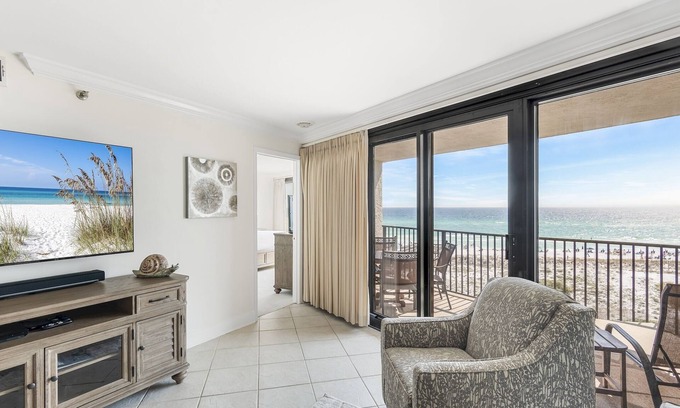 Sandestin Condo | Snowbird Friendly ~ Beachfront ~ Gulf Views ~ Large Balcony