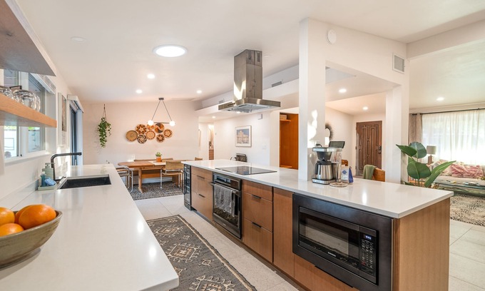 Tucson House | Snowbird-friendly desert oasis with private pool, shady patio & 2 WFH offices