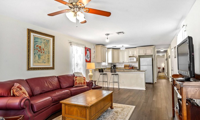 Mid-City House | Snowbird-friendly home with central AC & washer/dryer - dogs welcome