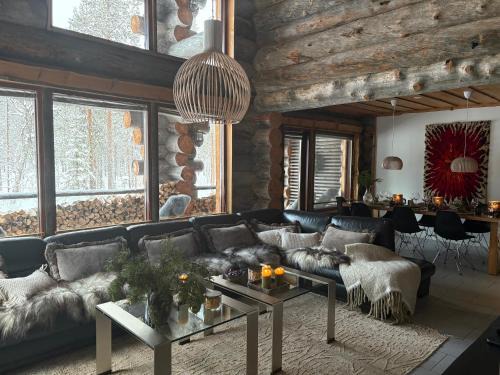 Sirkka Villa | Snowflake - stylish chalet in Levi, Finland