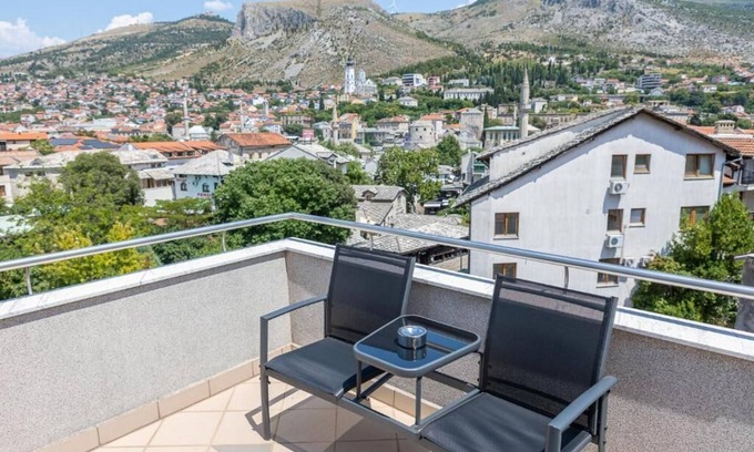 Mostar Apartment | Soba s 2 odvojena kreveta i vlastitom kupaonicom