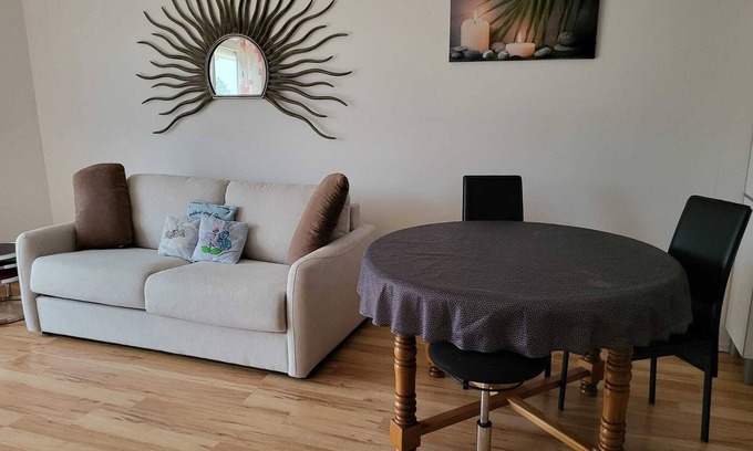 Wissembourg Apartment | Sol'Ange furnished apartment with balcony and nature view!