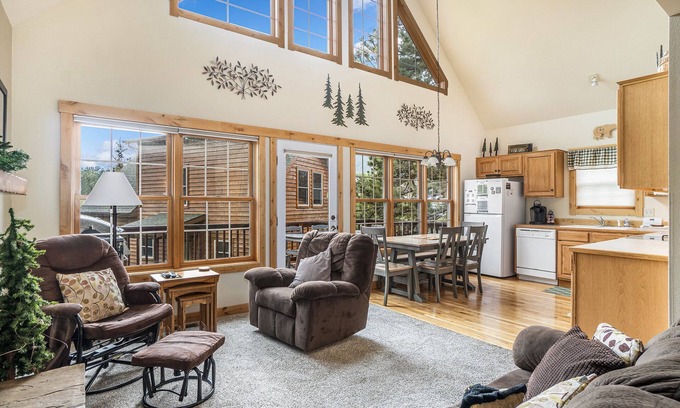 Estes Park Cabin | Solitude Raven #2 - Mountain Cabin with Fireplace
