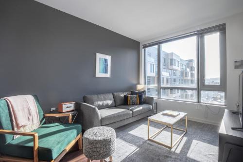 Downtown San Francisco Apartment | SoMa 1BR w Gym Roofdeck WD nr BART Muni SFO-248
