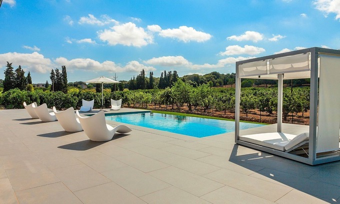 Llubi Villa | Son Calet 156 modern villa with private pool, garden, barbecue area and air-conditioning