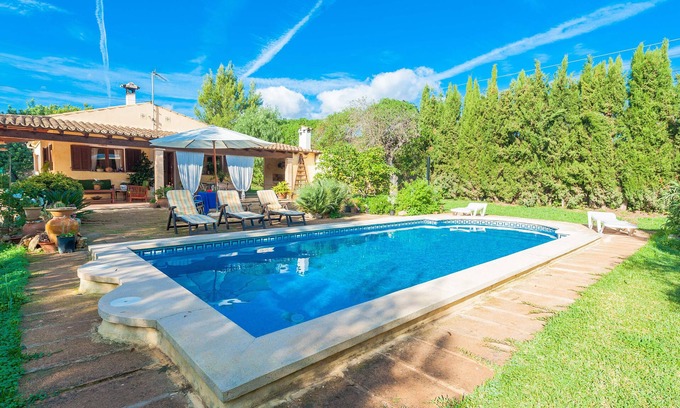 Lloseta Villa | SON COLL - Villa with private pool in Lloseta. Free WiFi