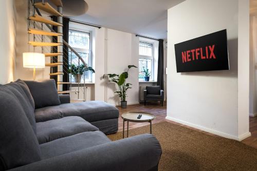 Pankow Apartment | Sonnig & Helle Wohnung Alexanderplatz in 15min zu erreichen, Herthastraße sehr schön und groß für Gruppen geeignet