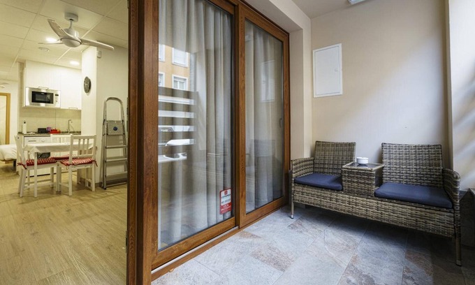 Burela Apartment | Sophie Apartments 'Loft' with private terrace and Wi-Fi