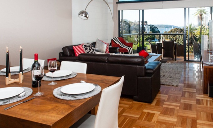 Rushcutters Bay Apartment | Sophisticated penthouse in the exclusive waterfront location *25% DISCOUNT!
