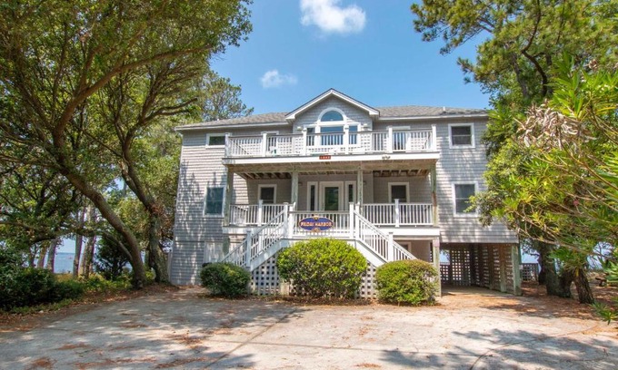 Corolla Light House | Soundfront, Sound views, Private Pool, Hot Tub! 509, Friday Harbor