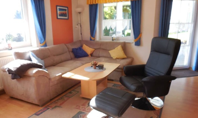 Lohberg Apartment | Souterain apartment Lärche with 75 sqm with one bedroom
