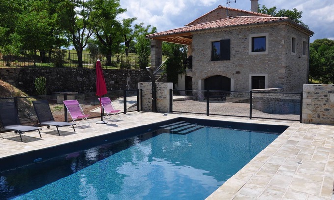 Vinezac Other | South Ardèche Cottage 4 * for 12 people on independent plot of 20 000m²