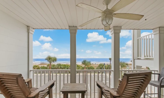 Tybee Island Condo | South Beach Oceanfront Condo on the Strand