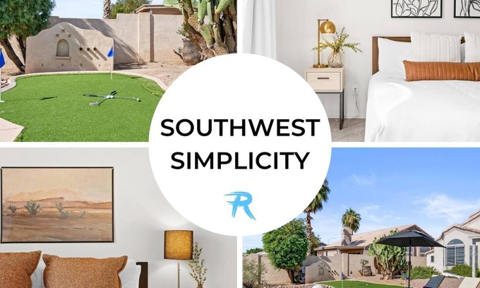 East Mesa House | SOUTHWEST SIMPLICITY: POOL + SPA + POOL TABLE