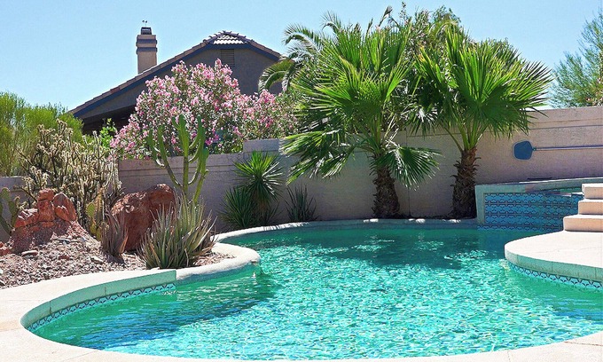 Fountain Hills House | Southwestern House w. Breathtaking Mountain Views, Priv Pool & Spa, Patio, BBQ
