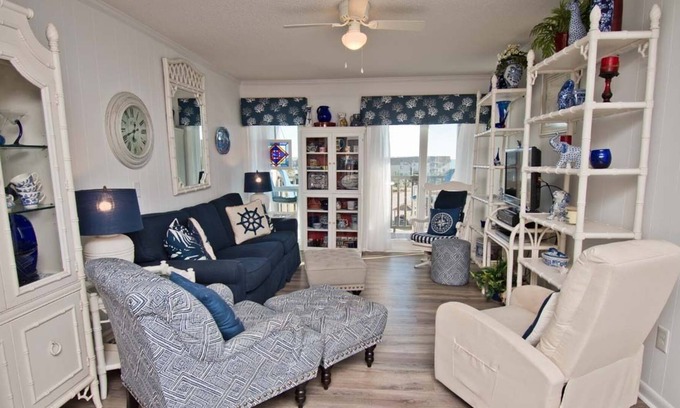 Morehead City Condo | Southwinds J16, Oceanview Condo in Atlantic Beach, NC!