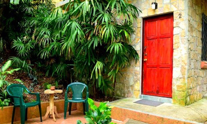 El Cerro Condo | Spacious 1 Bed Jungle Villa With Refreshing Pool & Tropical Gardens!